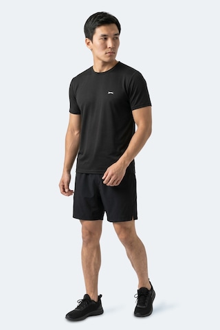 Slazenger Hıjack I Erkek Siyah Tişört