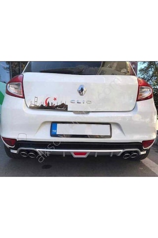 Renault Clio 3 Uyumlu Yedek Parça Üniversal Arka Tampon Difüzör