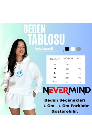 Nevermind Sevgili Çift Kombin Ejderha Baskılı Hoodie Unisex Oversize Kapüşo Siyah