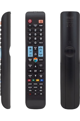Samsung Uyumlu Rm-d1078 - Ue40f6470 - 49ks9500 - Ue55ku7350uxtk - Ue60ku7000uxtk Source Tuşlu Lcd Led Tv Kumandası,
