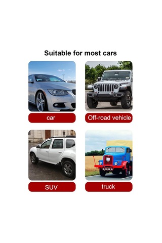 Youtek Araç İçin Taşınabilir Güneşlik Siyah, 31x13cm, Pu Malzeme