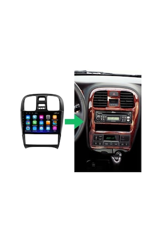 Hyundai Sonata 9"inch Android 14 Multimedya Sistemi 4-64 Navimex 2004-2005 Diğer