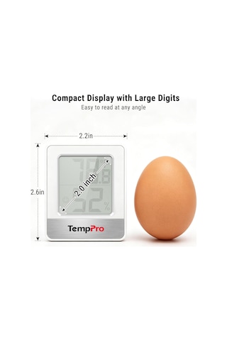 Tr Thermopro Tp49 Mini Dijital Nem Ölçer Ve Termometre
