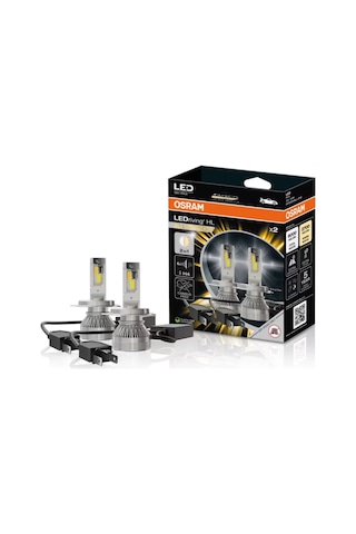 Osram Ledriving Hl H4 Allseason Sarı+beyaz 2in1 6000k Güçlü Işık Uzun Ömür Güvenli Sürüş Seti
