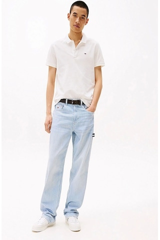 Tommy Hilfiger Erkek Beyaz Slim Fit Polo T-shirt Beyaz