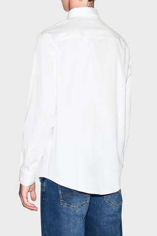 Armani Exchange Erkek Gömlek Xm001224 Af10192 U0009 Beyaz Beyaz