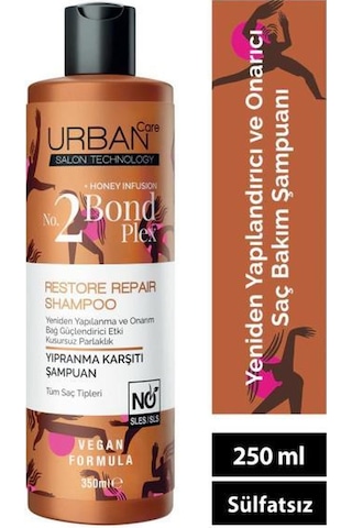 Urban Care No.2 Bond Plex Yıpranma Karşıtı Saç Bakım Şampuanı 350 Ml Yıpranmış