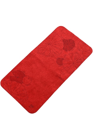 Çok İşlevli Emici Çay Havlusu Bardak Altlığı - Kırmızı