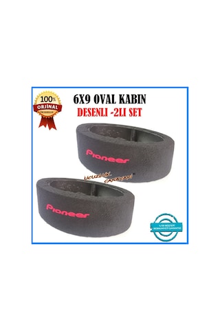 Pioneer 6X9 Oval Hoparlör Kabini 2Li Set