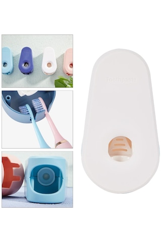 Dolıty Banyo Tuvalet Için Duvara Monte Otomatik Diş Macunu