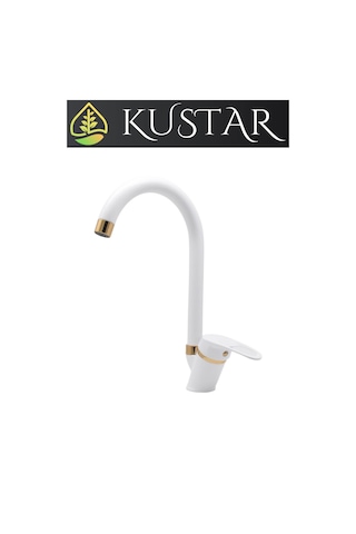 Kustar Cambridge Gold Beyaz Mutfak Evye Bataryası