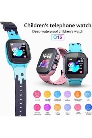 Smartest Q539/2021 Akıllı Çocuk Takip Saati (İthalatçı Garantili)