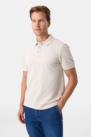 Back And Bond Regular Fit Polo Yaka Açık Gri Tişört