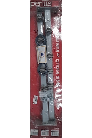 Perilla Duvara Monteli Metal Çamaşır Kurutmalığı Kırmalı Sm-0020 Diğer