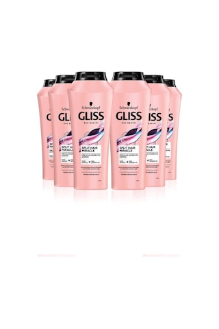 Gliss Split Hair Miracle Şampuan 500 Ml x 6 Adet