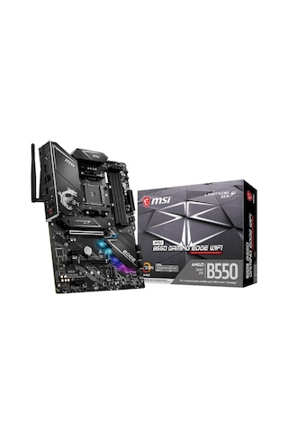 MSI MPG B550 Gaming Edge WIFI AMD B550 5100 MHz (OC) DDR4 Soket AM4 ATX Anakart