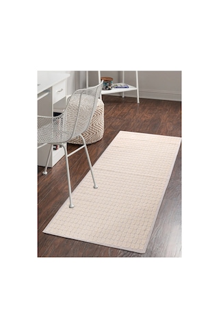 Koton Bukle Kilim Lateks Taban 50x80/60x100/80x120/80x150/120x180/160x240-1060 Krem