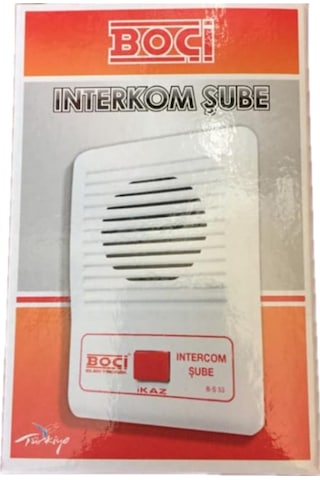 Boçi Diafon Şubesi N11.486