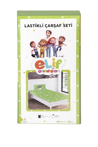 Elif Ve Arkadaşları Lastikli Çarşaf Seti