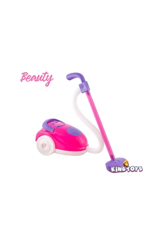 King Toys Beauty Elektrik Süpürgesi Pembe