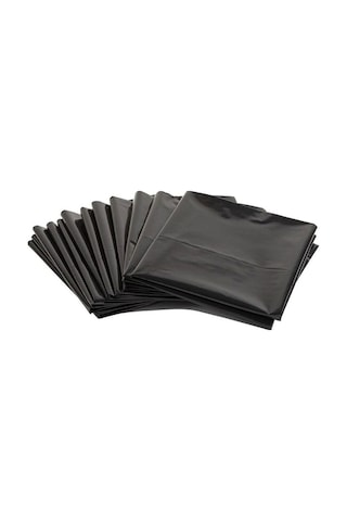 Dökme Çöp Torbası 80x110 Cm Ağır Hizmet Kalın 1 Kg Çöp Poşeti Jumbo Boy Siyah