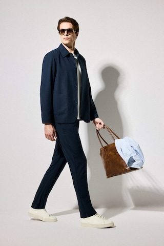 Defacto Regular Fıt Polo Yaka Yarım Astar Blazer Ceket G7591ax26smnv146 Lacivert-nv146