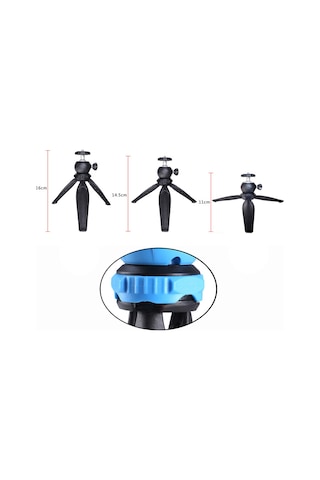 Gdx Trp-02 Kırmızı Mini Tripod