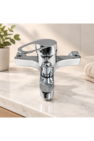 Lüx Mix Banyo Bataryası Açık Gri