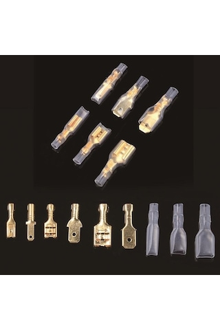 Novahub Pabuçlar Konnektörler Elektrik Kablo Terminalleri Sıkma Seti 315 Adet Kablo Küreği