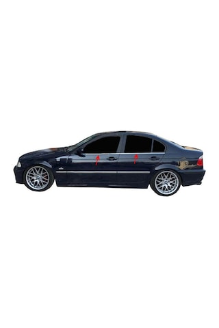 S-Dizayn  Cam Çıtası Bmw 3 Serisi E46 Sd Krom 4 Prç 1998-2005