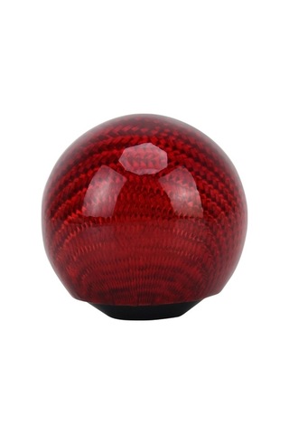 Tongxida Evrensel Otom. Ve Man. Araç Shifter Kapağı Karbon Fiber Topu Vites Topuzu Std