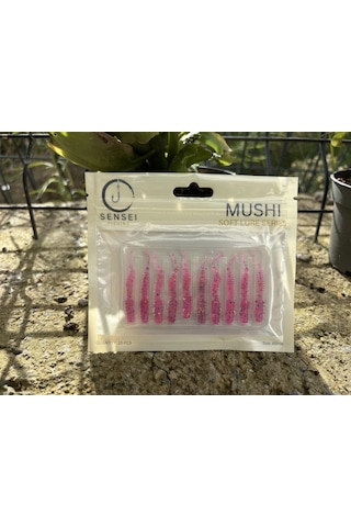 Sensei Mushi 4.5 Cm Lrf Silikon Yem Renk: Sm-pink