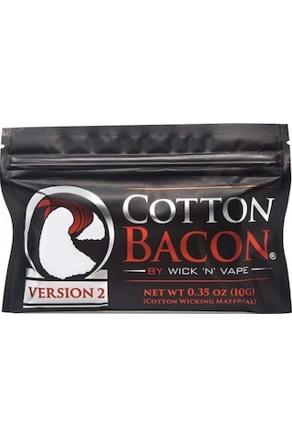 Catton Bacon Wick N Vape Version 2 Pamuk 10'lu
