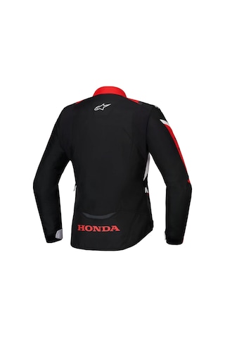 Alpinestars Honda Stella T-jaws Korumalı Kadın Motosiklet Montu Siyah Kırmızı Beyaz