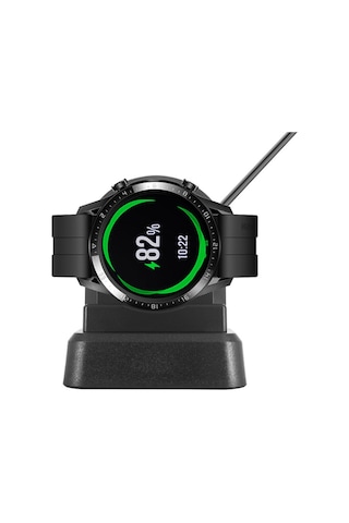 Huawei Watch Gt- Gt2 -Gt2E Magic - Dream Şarj Kablosu Stand (194213285)-Siyah