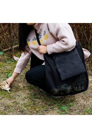 Suntek Kamp Toplama Için Mantar Toplayıcı Çanta Depolama