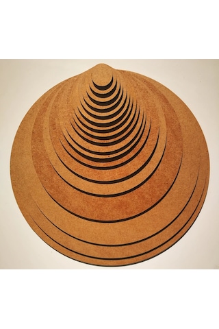 30 Cm Ahşap Mdf Supla Tabanı 10 Adetlik Paket