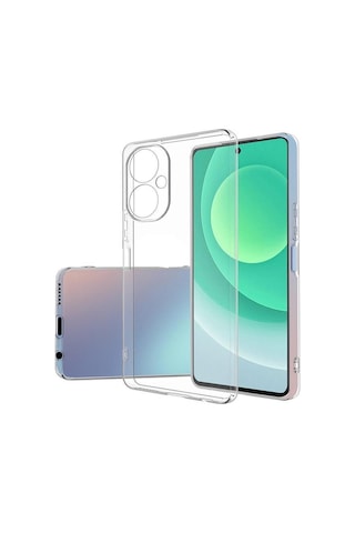 Tecno Spark 9 Pro Kılıf Şeffaf İnce Ve Esnek Süper Silikon Kılıf