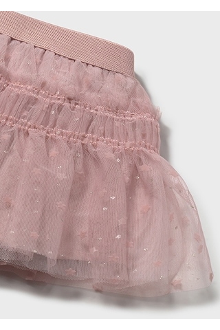 Mayoral Pembe Kız Bebek Puantiyeli Tül Etek 2901 Pembe