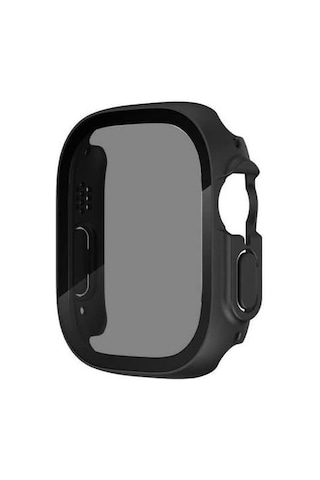 - Apple İle Uyumlu Watch Ultra 1/2/3 49mm Pricvacy Hayalet Ekran Ve Sert Pc Kasa Koruyucu 32