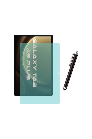 Samsung Galaxy Uyumlu Tab A9 Plus Kılıf Ekran Koruyucu Kalem Set