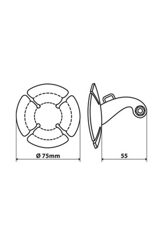 Lampa Action Sticker Aksiyon Kamerası Bağlantı Aparatı 90425