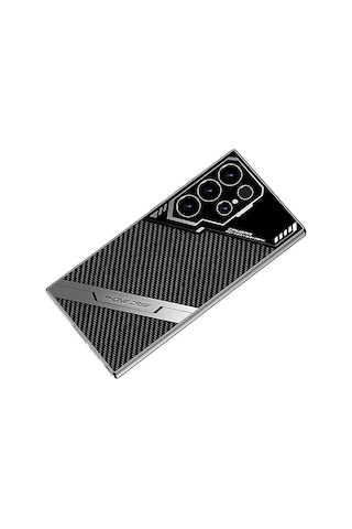 Zore Galaxy Uyumlu S23 Ultra Kılıf Kamera Korumalı Karbon Tasarım Msra Yeni Seri Procase Kapak-siyah Karbon Siyah Karbon