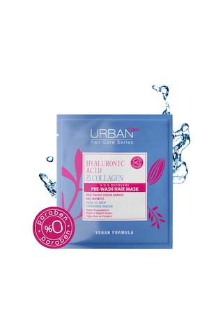Urban Care Hyaluronic Acid ve Collagen Duş Öncesi Saç Bakım Maske 50 ML