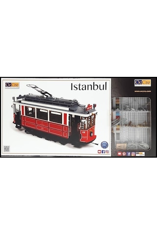 Occre 53010 1/24 Ölçek, Istanbul Tramwayı Ahşap Model Kiti-55334