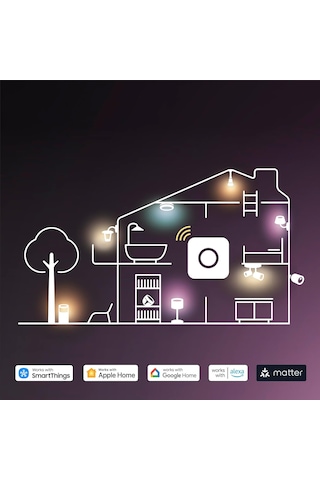 Philips Hue Essential 3'lü Gu10 Spot Başlangıç Seti 345 Lumen Çok Renkli