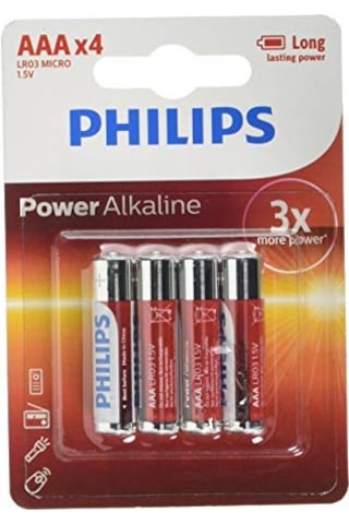 Philips Power Alkaline Aaa İnce Kalem Pil 4 Adet