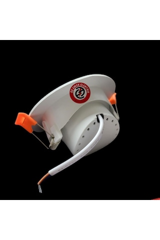 Atlantis 6 Watt 6W Cob Led Spot Beyaz Kasa Yuvarlak Beyaz Işık