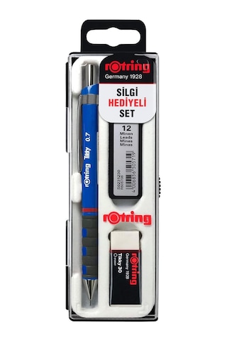 Rotring Tikky Versatil Kalem Set Mavi 0.7 MM
