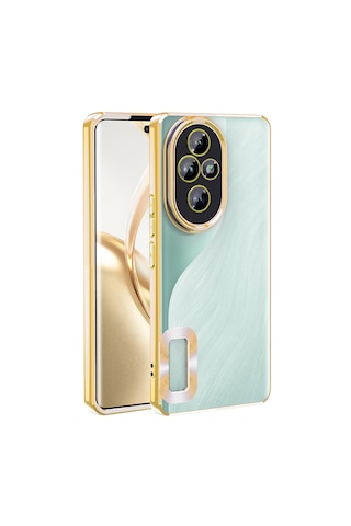 Honor 200 Pro Kamera Korumalı Logo Gösteren Zore Omega Kapak